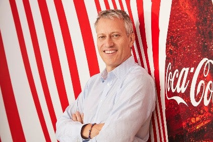 A picture of Coca-Cola CEO James Quincey