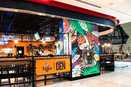 Heineken's Tiger Beer fronts Dubai airport 'Street Den'
