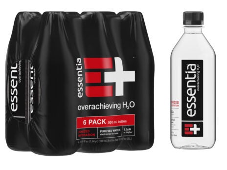 Nestle's Essentia launches first 50cl alkaline water six-pack in US Nestle's Essentia launches first 50cl alkaline water six-pack in US