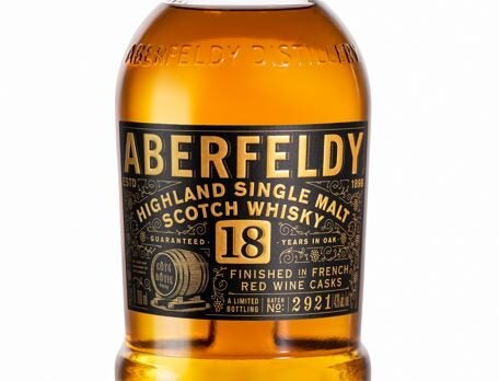 Bacardi’s Aberfeldy 18-Year-Old French Red Wine Cask single malt Scotch - Product Launch Bacardi’s Aberfeldy 18-Year-Old French Red Wine Cask single malt Scotch - Product Launch