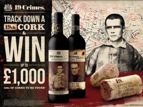 Treasury Wine Estates readies 19 Crimes US$40,000 competition in UK