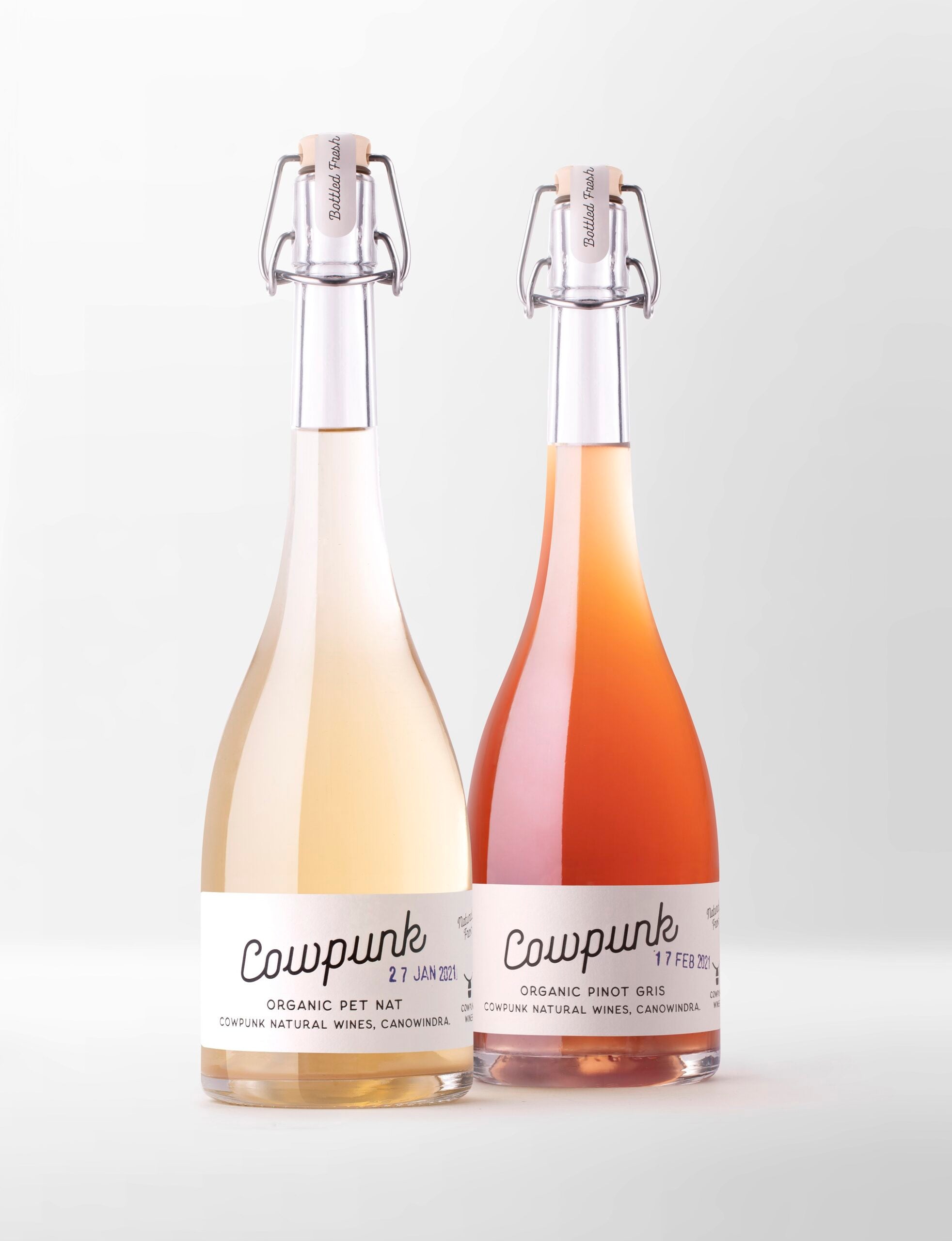 Cowpunk Wines unveils swingtop wine bottles for refillable future Just Drinks