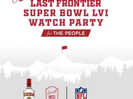 Diageo readies Super Bowl LVI watch party in Alaska for Smirnoff