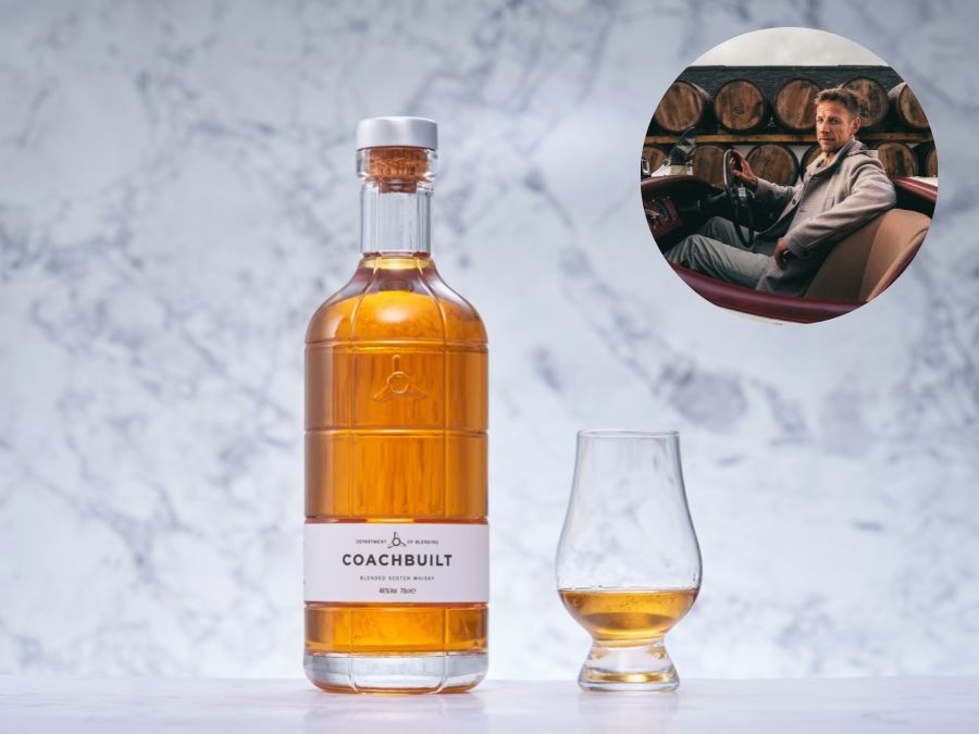 Jenson Button launches Coachbuilt blended Scotch - Just Drinks