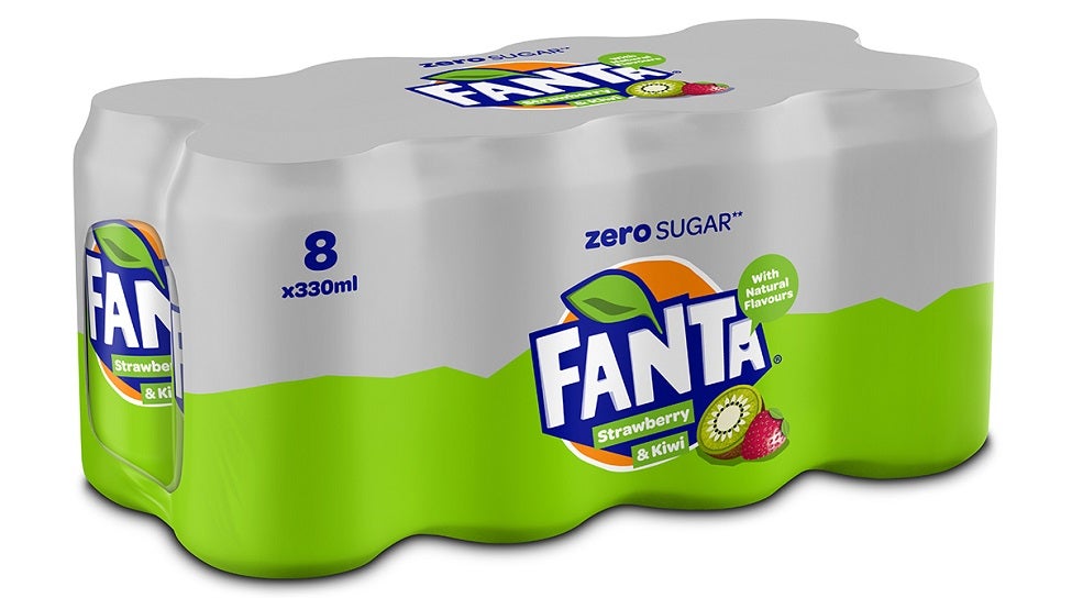 Fanta Zero Strawberry & Kiwi