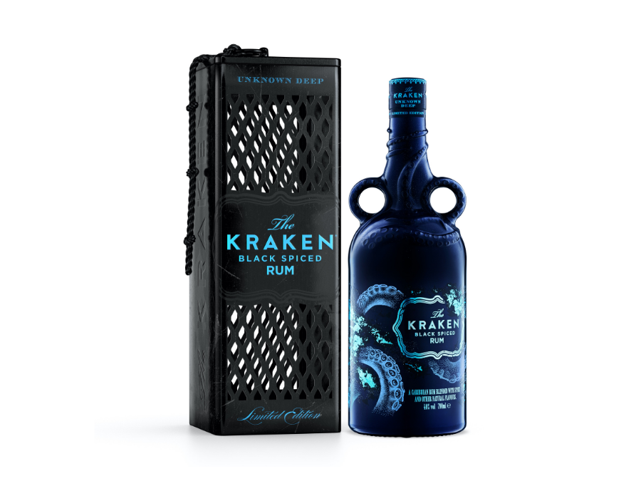 Proximo Spirits launches limited edition bottle for The Kraken Black Spiced  Rum - Just Drinks
