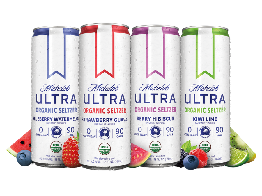 Michelob Ultra Infusions Organic Variety Pack Beer 12 fl oz 12 Cans