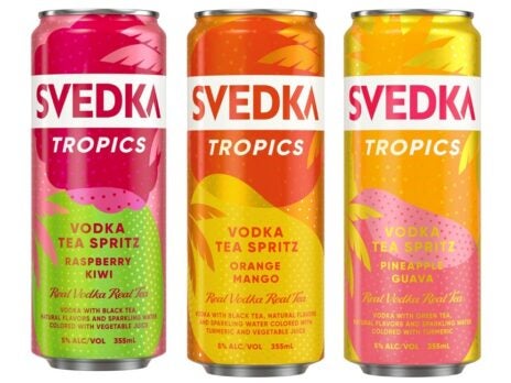 Constellation Brand's Svedka Tropics Tea Spritz - Product Launch