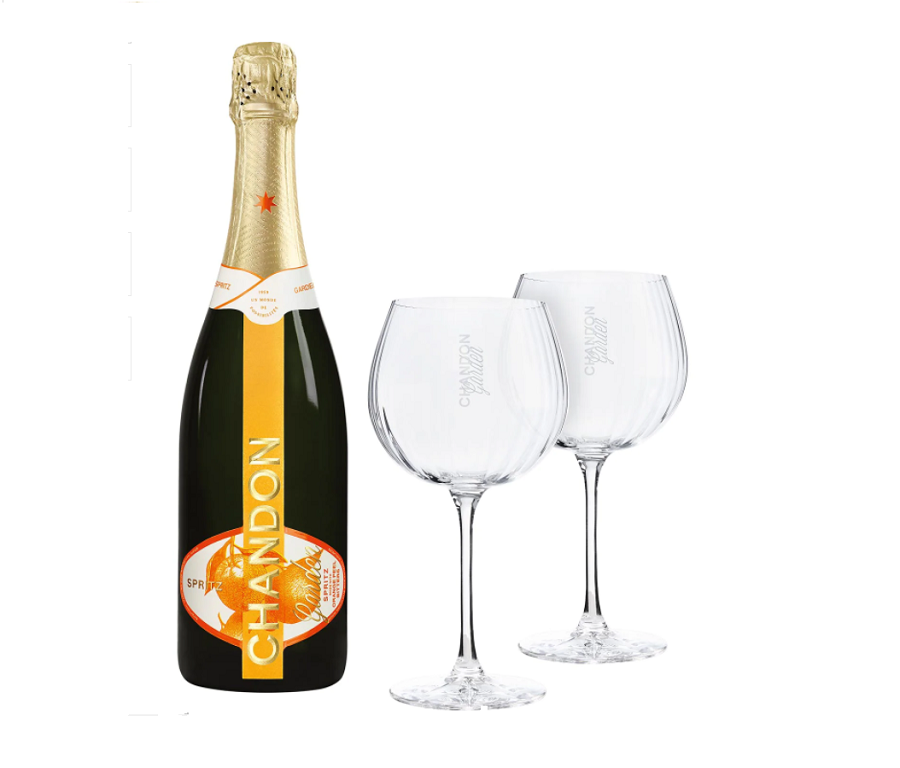 chandon garden spritz glass