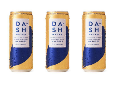 Dash Water’s mango-infused sparkling water – Product Launch – Flavoured water in the UK data