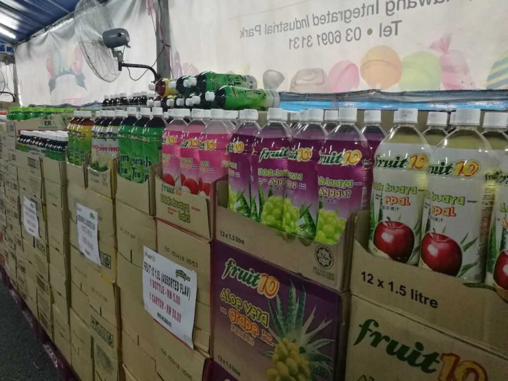 Cocoaland's Fruit10 soft drinks