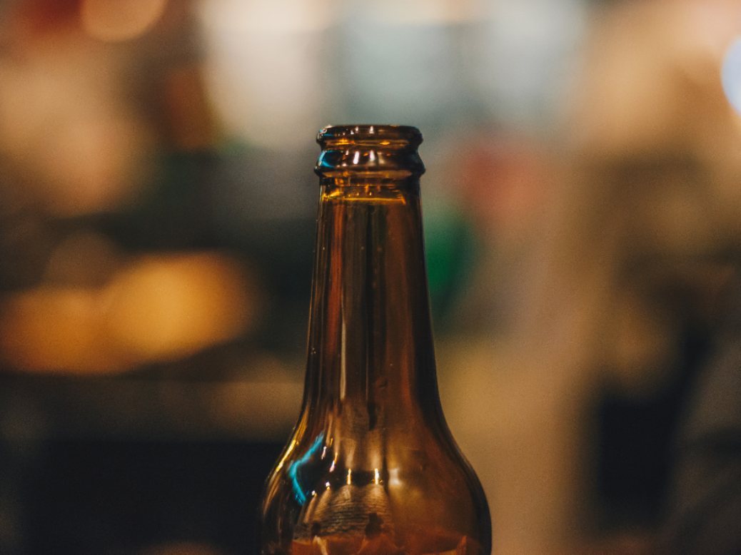 Belgian beer bottle