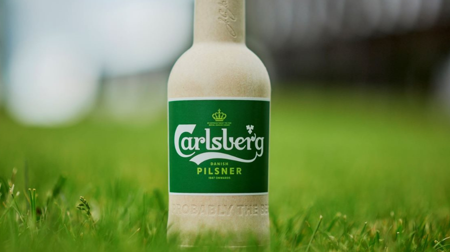 Carlsberg’s “bio-based” Fibre bottle