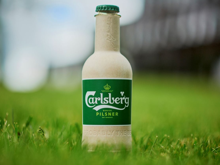 Carlsberg’s “bio-based” Fibre bottle