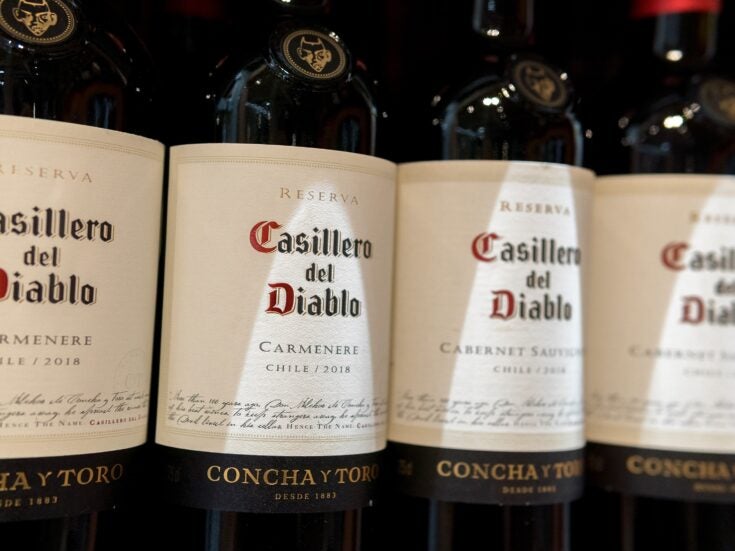 Concha y Toro wine brand Casillero del Diablo
