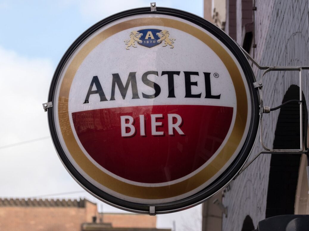 Amstel beer sign
