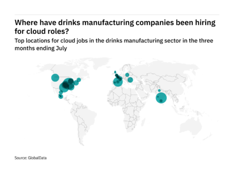 Drinks industry sees hiring for cloud jobs rise in Asia-Pacific