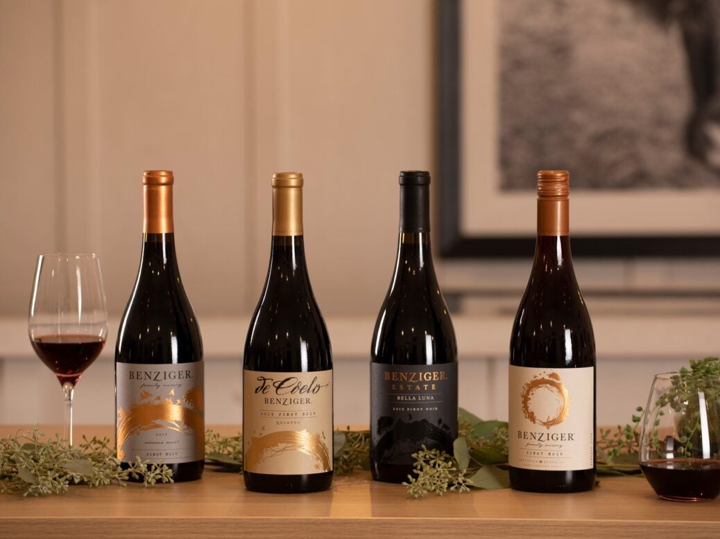 Benziger-branded wines, part of The Wine Group portfolio