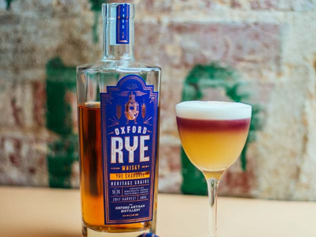 A rye whisky made by The Oxford Artisan Distillery, in which Diageo has acquired a stake.