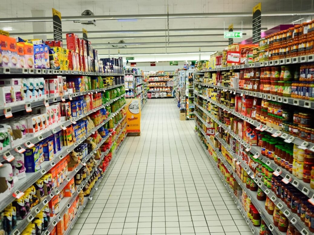 Supermarket in France