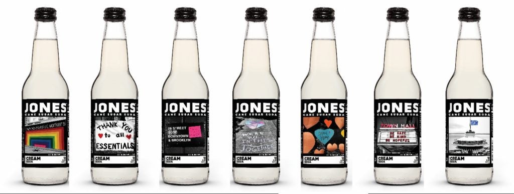Jones Soda Co.’s ‘Messages of Hope’ bottles