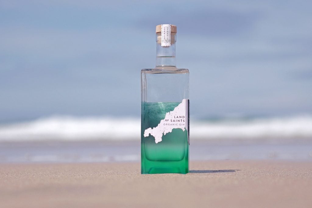 The Cornish Spirits Drink Company's Land of Saints Organic Gin