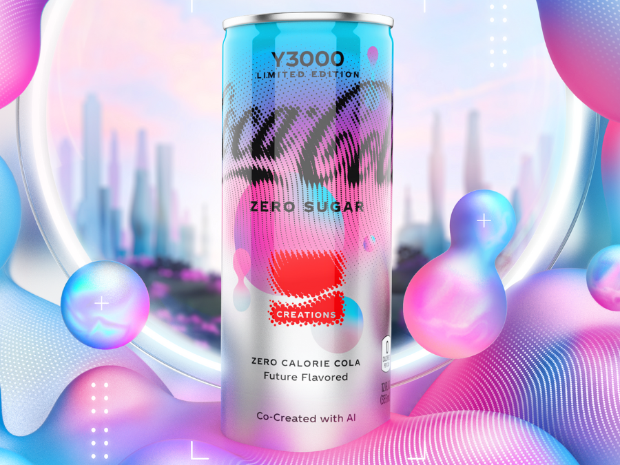 Coke launched Coca-Cola Y3000, a drink co-created with AI