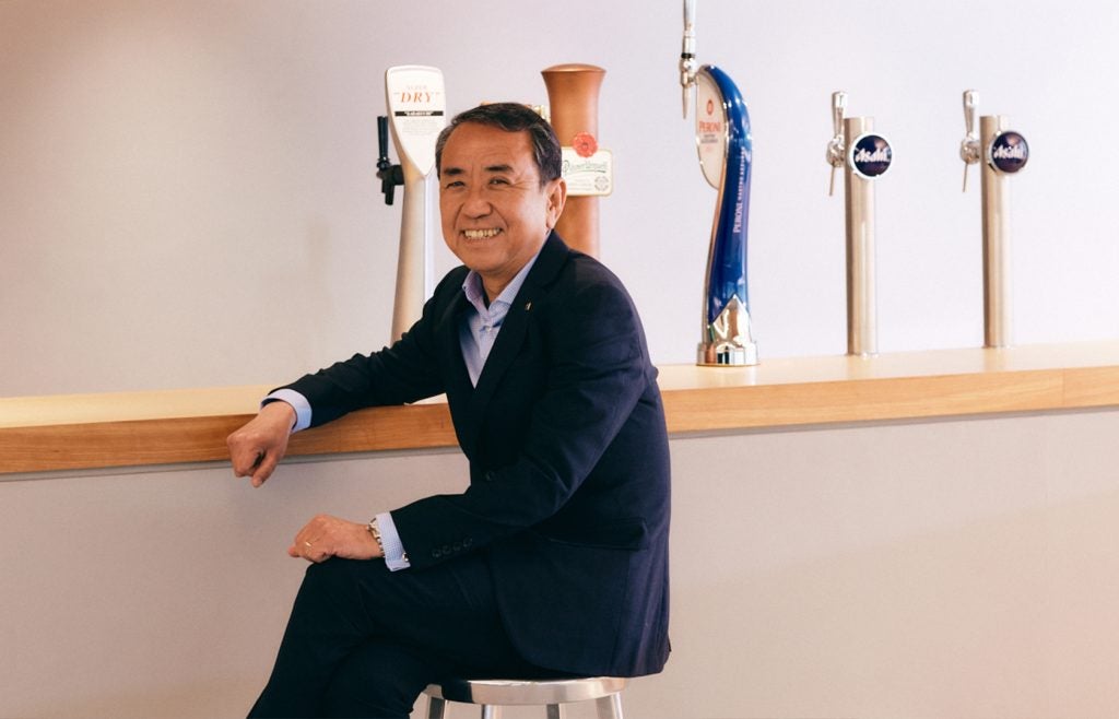 Asahi Group Holdings CEO Atsushi Katsuki