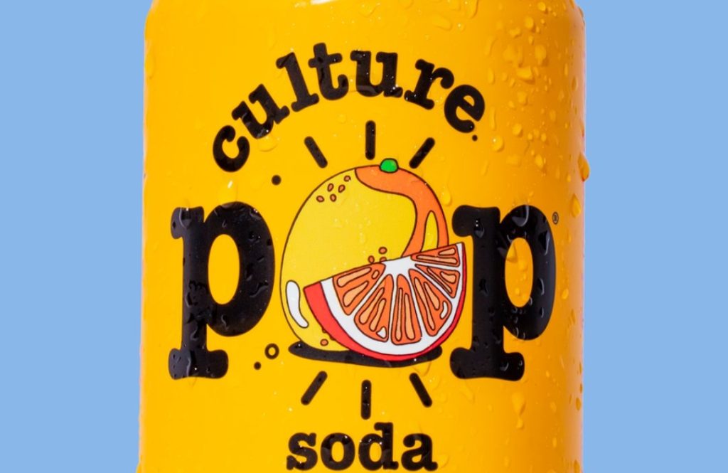 A can of Culture Pop soda