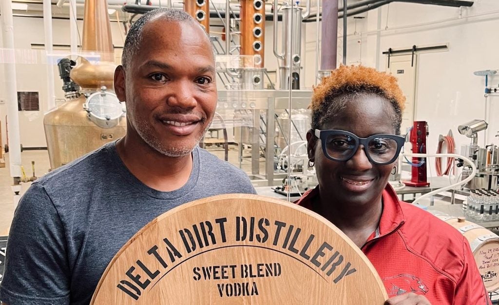 Harvey and Donna Williams, founders of Delta Dirt Distillery