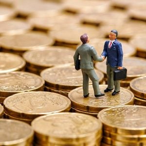 Concept image for business deal