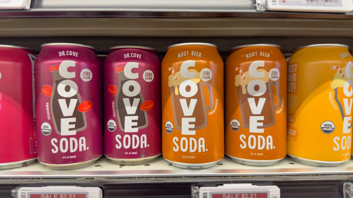 KDP strikes distribution deal for Cove Soda in Canada 