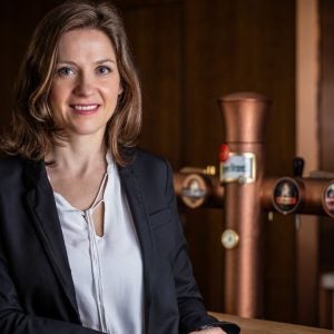 Nathalie Pfaff, the chief growth officer of Asahi Europe & International