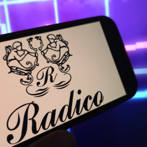 Radico Khaitan logo.