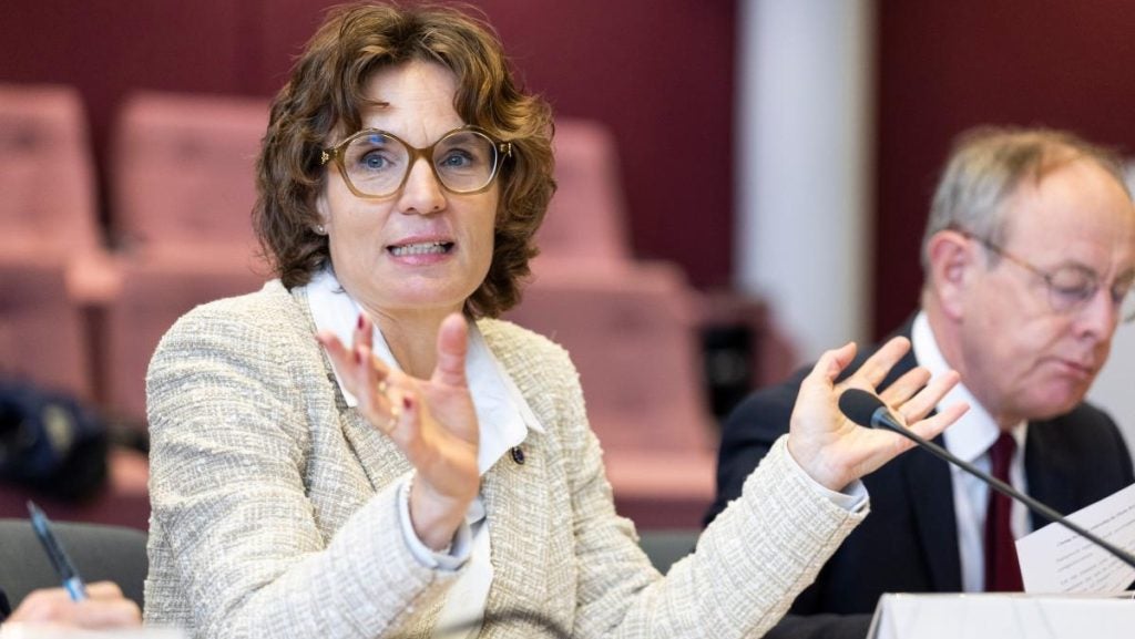 Jessika Roswall, European Commissioner for Environment, Water Resilience and a Competitive Circular Economy, at the “Closing the Loop: Addressing the Plastic Recycling Crisis in Europe” roundtable on 29 October 2025