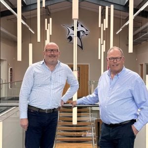 Radnor Hills managing director Simon Knight (left); founder and president William Watkins (right). Credit: Radnor Hills