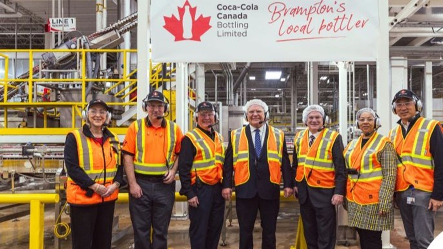 Coca-Cola Canada Bottling invests in Ontario facility