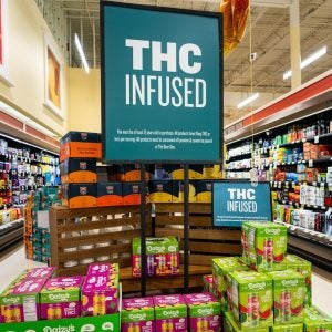 THC infused cannabis beverages drinks